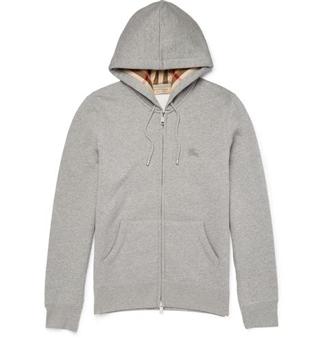 burberry grey zip up